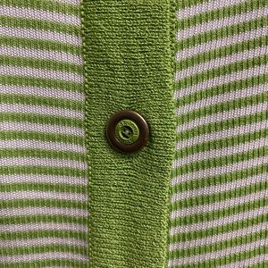 St. John 3 piece set Jacket size L skirt size 10 Top L color Absinthe